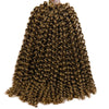 3 BUNDLES/LOT 10-IN LUSH CURLS CROCHET HAIR (JERRY CURL) - Ripples Hair & Beauty Supplies